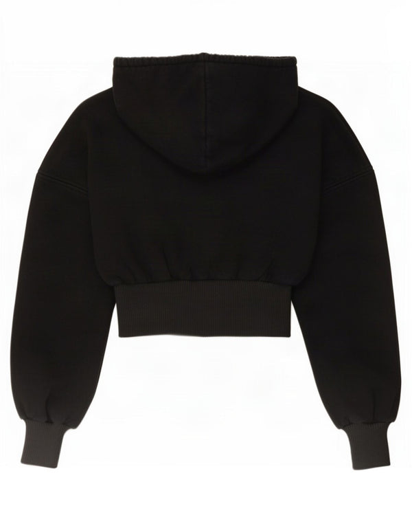 Damski sweter z kapturem Zara UK 8 Small Black