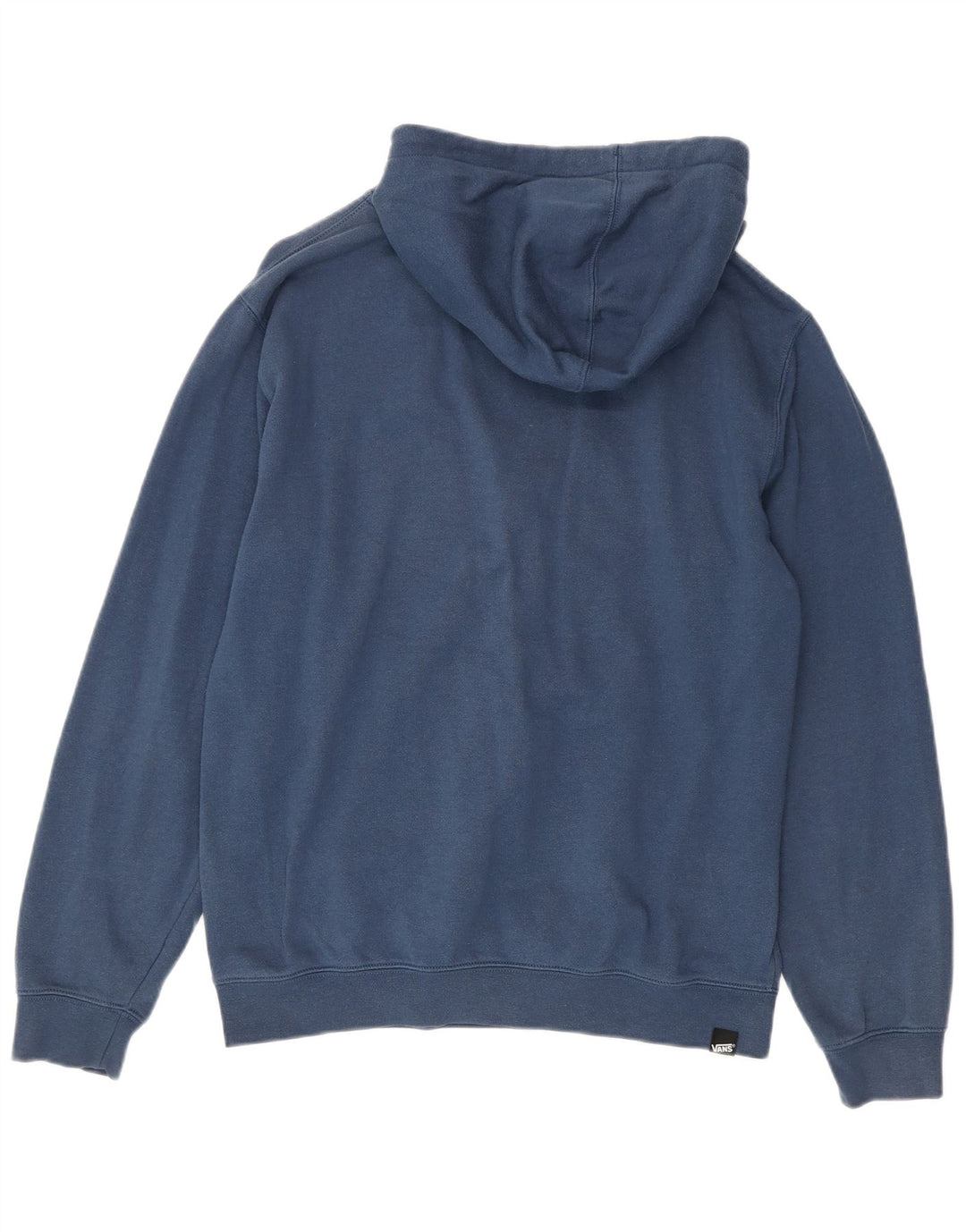 Męski sweter z kapturem Vans z grafiką, średni niebieski, bawełniany