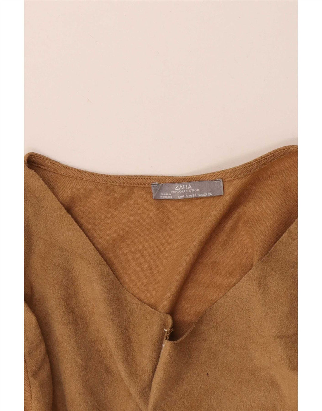 Bluzka damska Zara Top UK 10 Small Brown