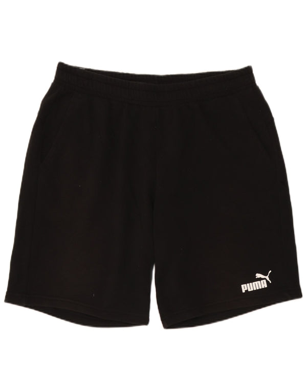 Męskie spodenki sportowe Puma XL, czarne, bawełniane