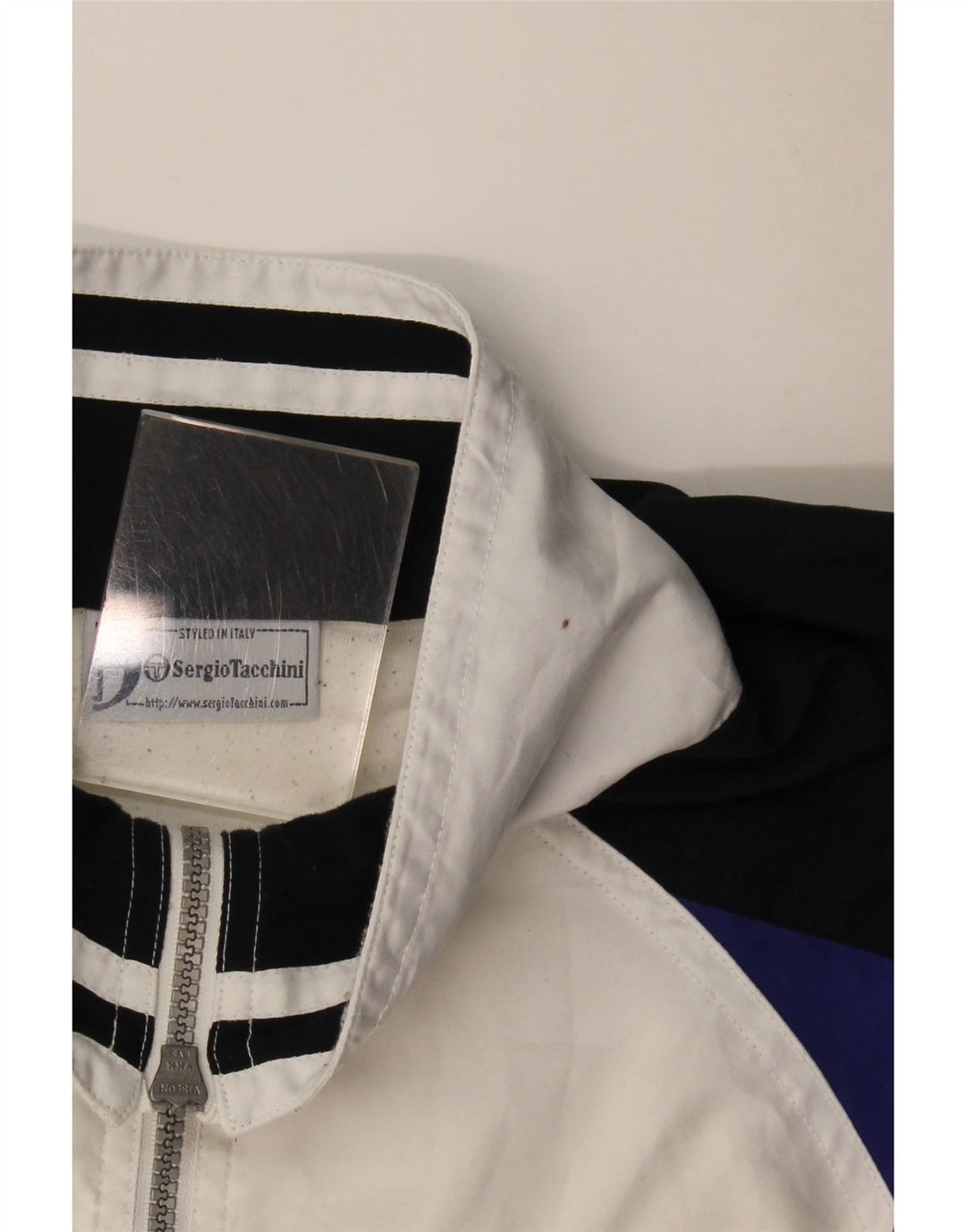 Męska kurtka dresowa Sergio Tacchini XL w kolorze białym