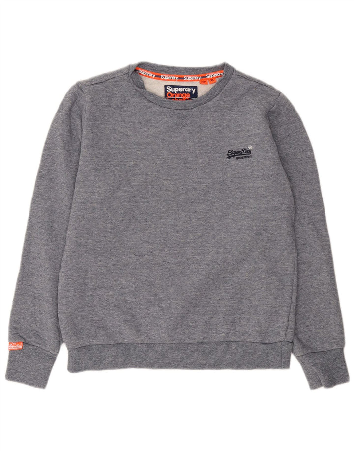 Męski sweter Superdry XL, bawełniany, w niebieskie plamki