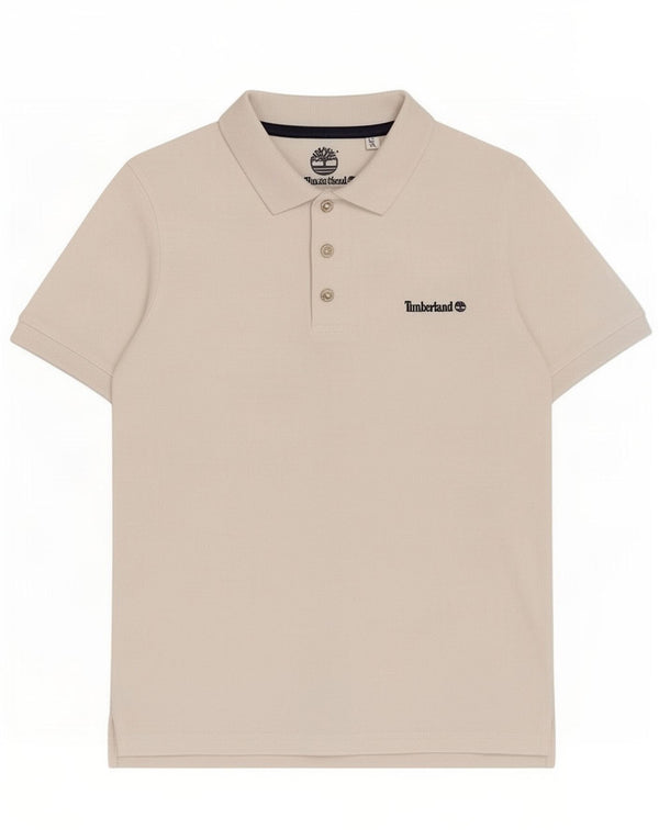 Chłopięca koszulka polo Timberland 13-14 lat, biała bawełna
