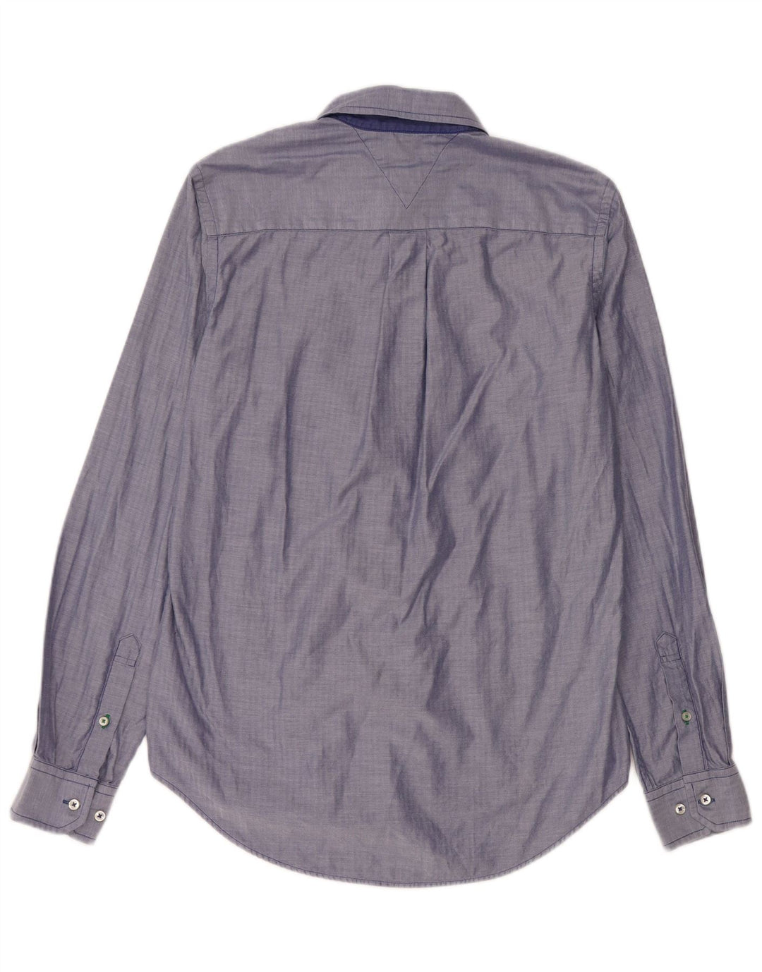 Koszula męska Tommy Hilfiger o dopasowanym kroju, mała, niebieska, bawełniana