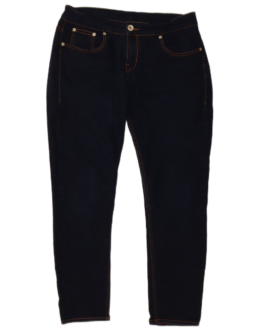 Damskie jeansy skinny Ted Baker W32 L30 Granatowe, bawełniane