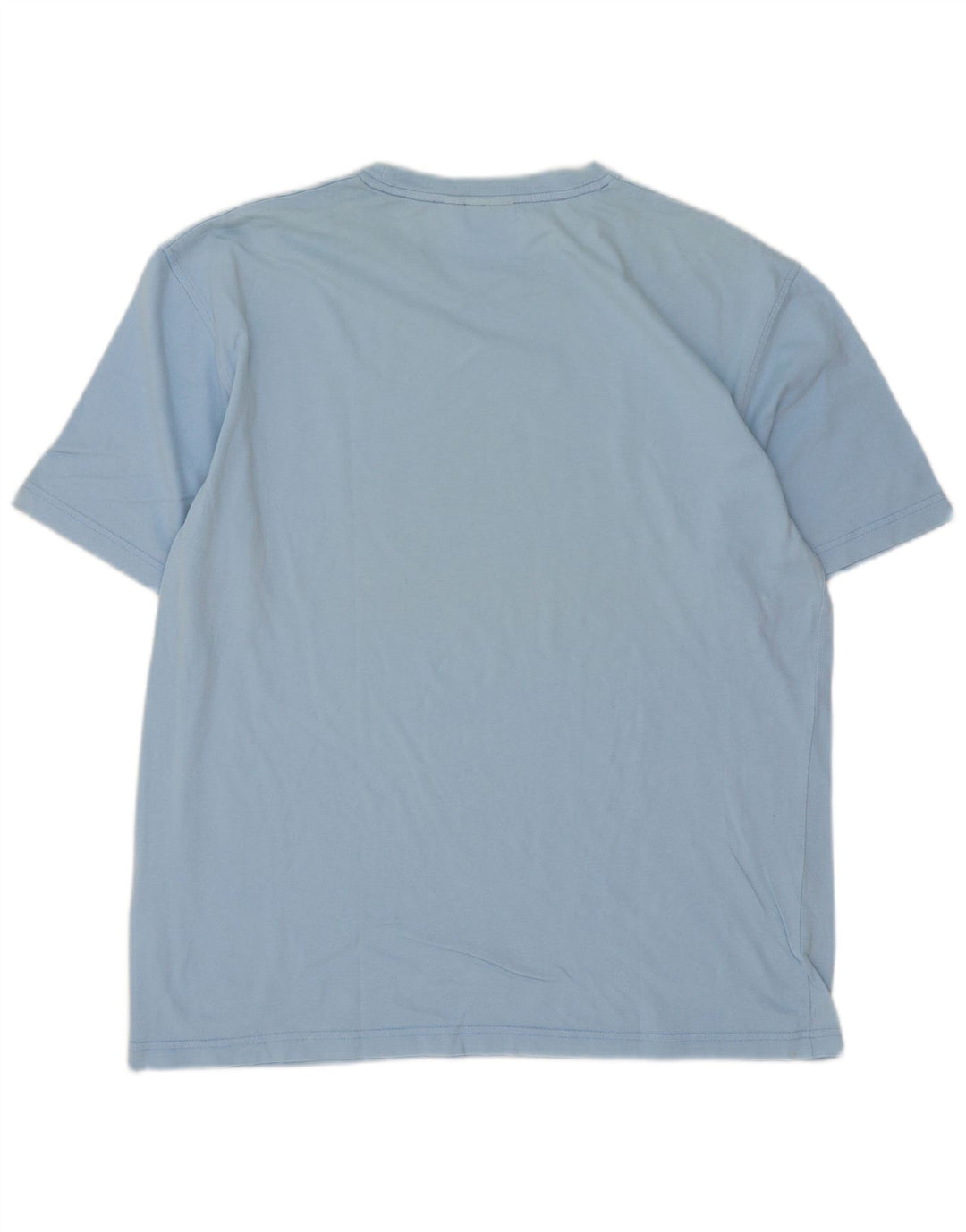 Męski T-shirt z grafiką Ellesse, duży, niebieski, bawełniany