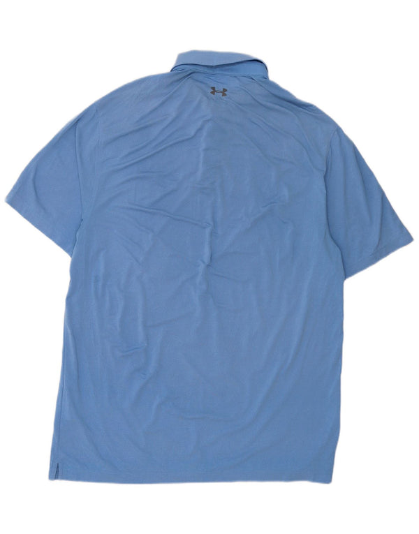 Męska koszulka polo XL Under Armour w kolorze niebieskim