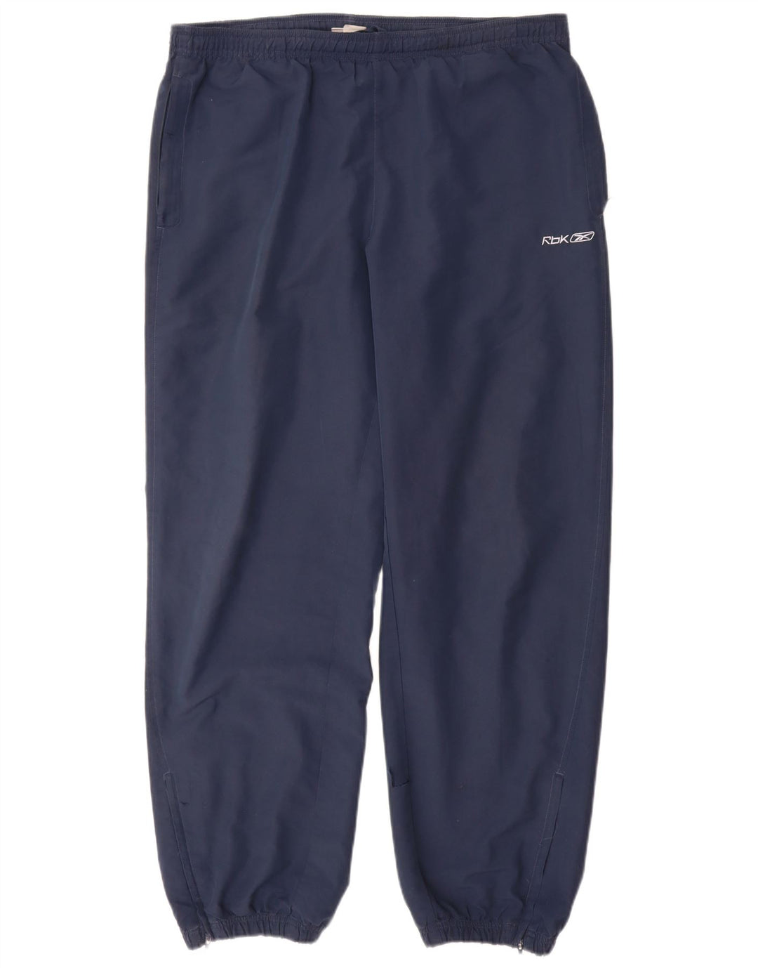 Męskie spodnie dresowe Reebok, duże, granatowe