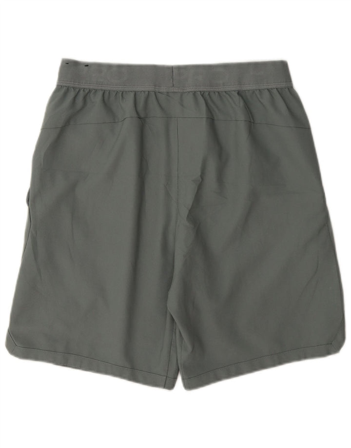 Męskie spodenki sportowe Nike Dri Fit Graphic Standard, małe, szare, poliestrowe