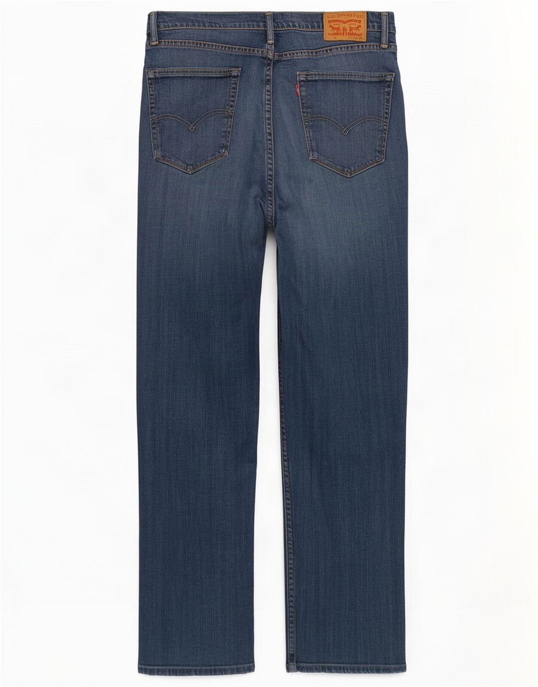 Męskie dżinsy Levi's 751 Straight W36 L31 Niebieskie bawełniane
