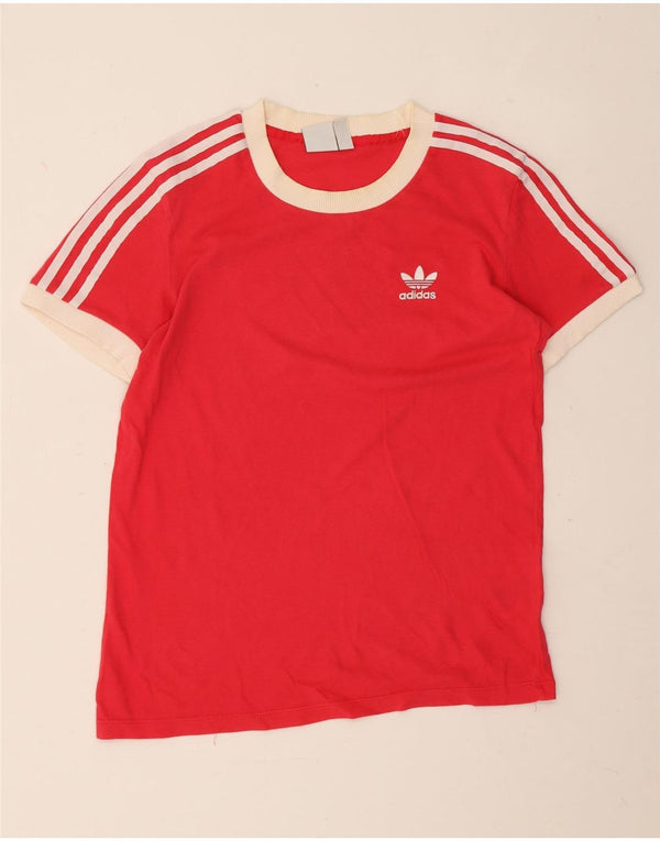 Damska koszulka Adidas Top UK 10 Small Red Cotton