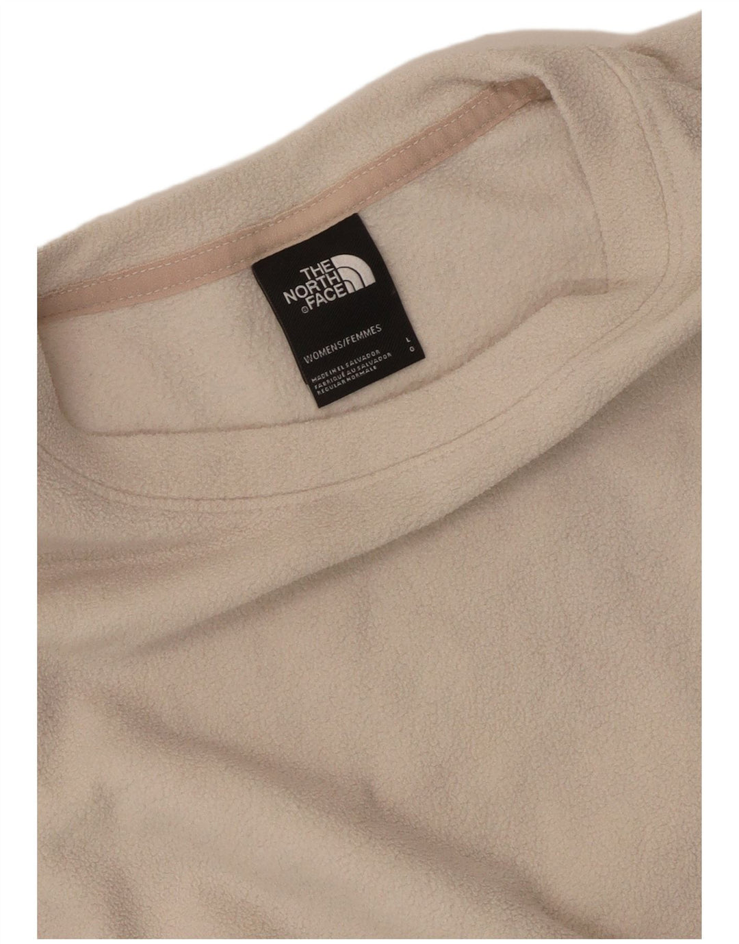 Damski sweter oversize THE NORTH FACE UK 16, duży, biały