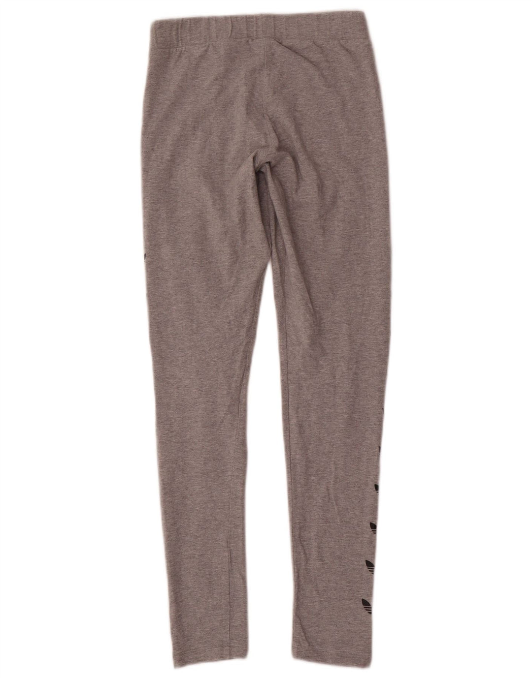 Damskie legginsy Adidas Graphic UK 8 Small, szare, bawełniane