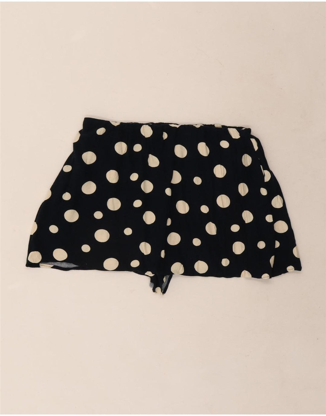 Damskie szorty Zara Casual, duże W32, czarne kropki, wiskoza