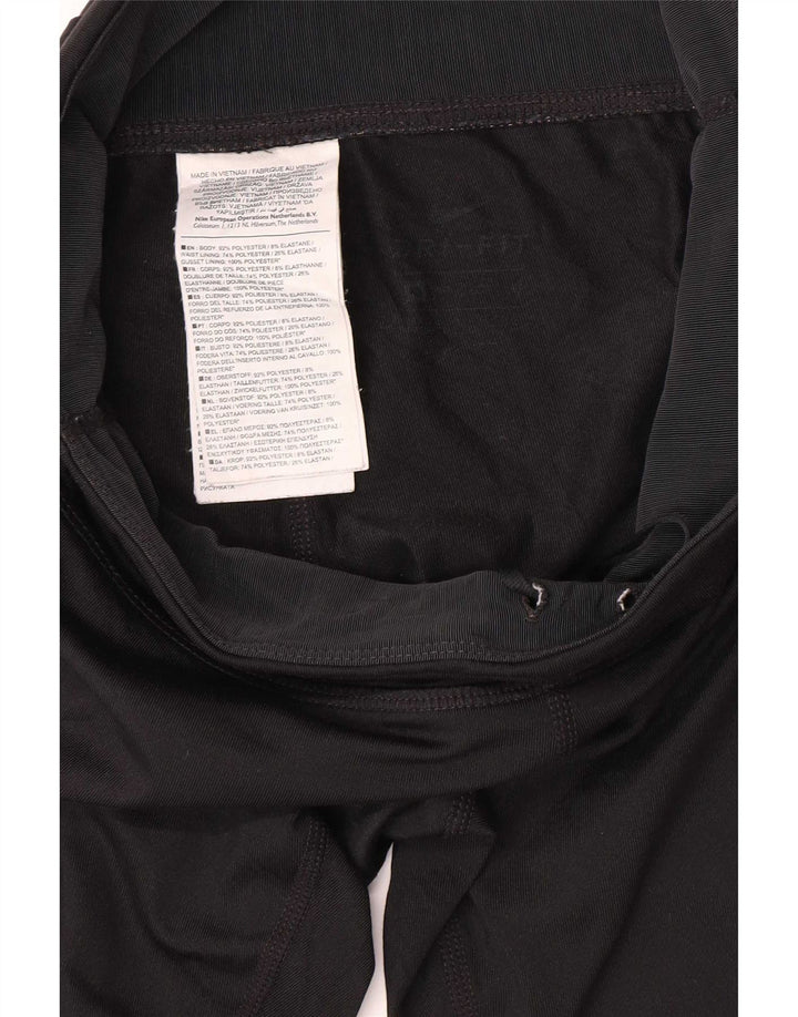 Damskie legginsy Nike Graphic UK 4 XS, czarne, poliestrowe