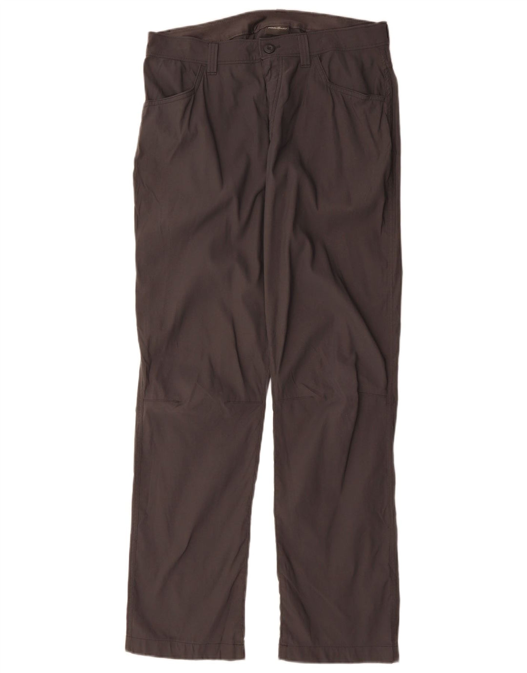 Męskie proste spodnie cargo EDDIE BAUER W32 L32 szare