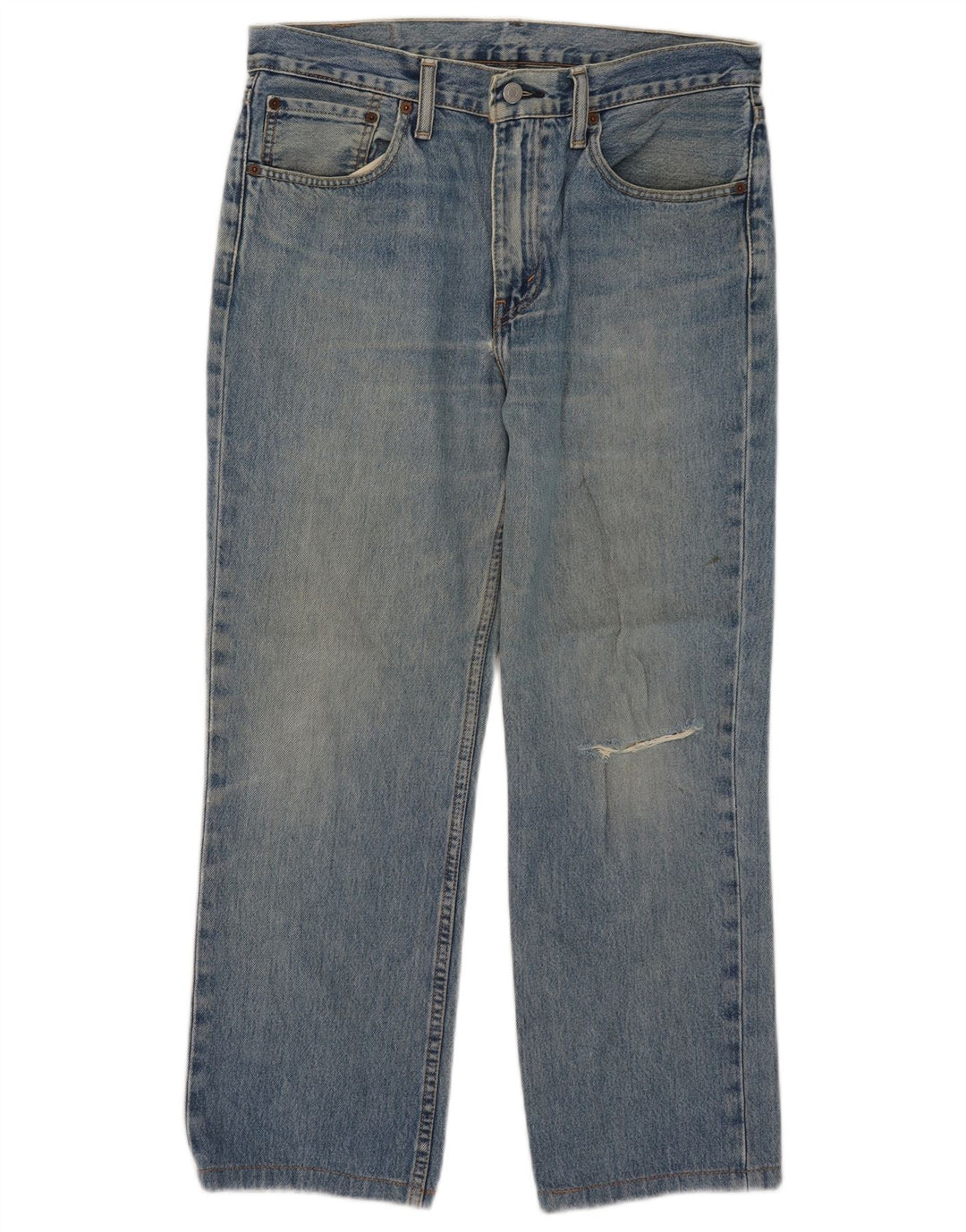 Męskie jeansy Levi's 516 Slim Straight W32 L26 Niebieskie bawełniane