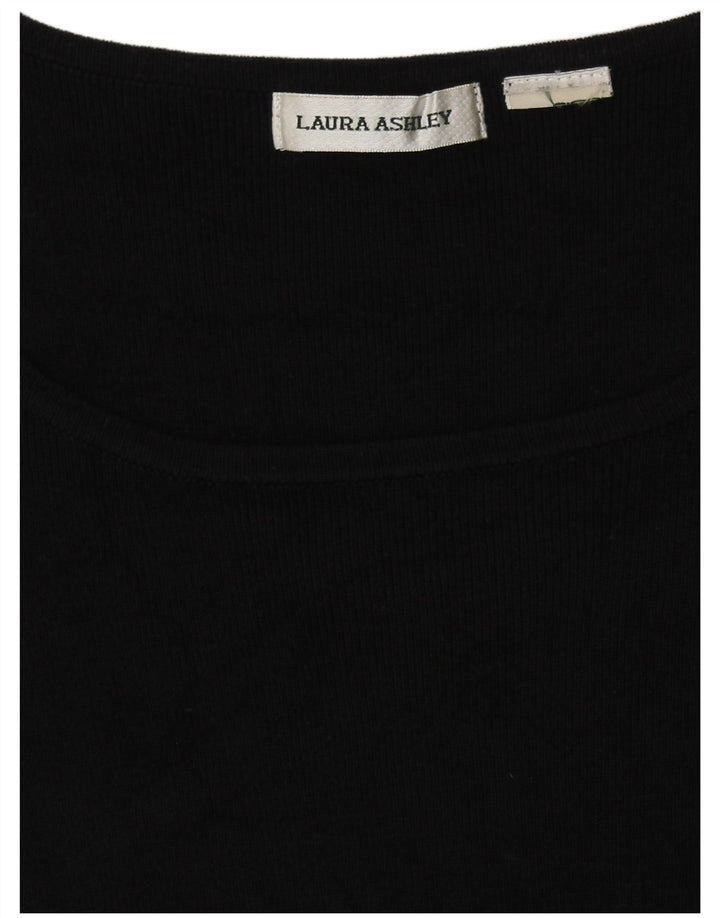 Damski podkoszulek bez rękawów Laura Ashley UK 16, duży, czarny
