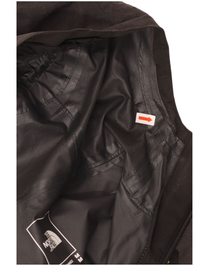 Damska kurtka przeciwdeszczowa z kapturem THE NORTH FACE UK 14, średni szary poliester