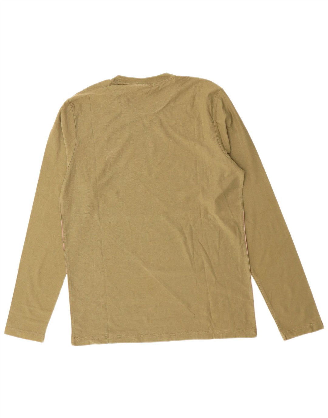 Męski graficzny top PUMA z długim rękawem, średni khaki