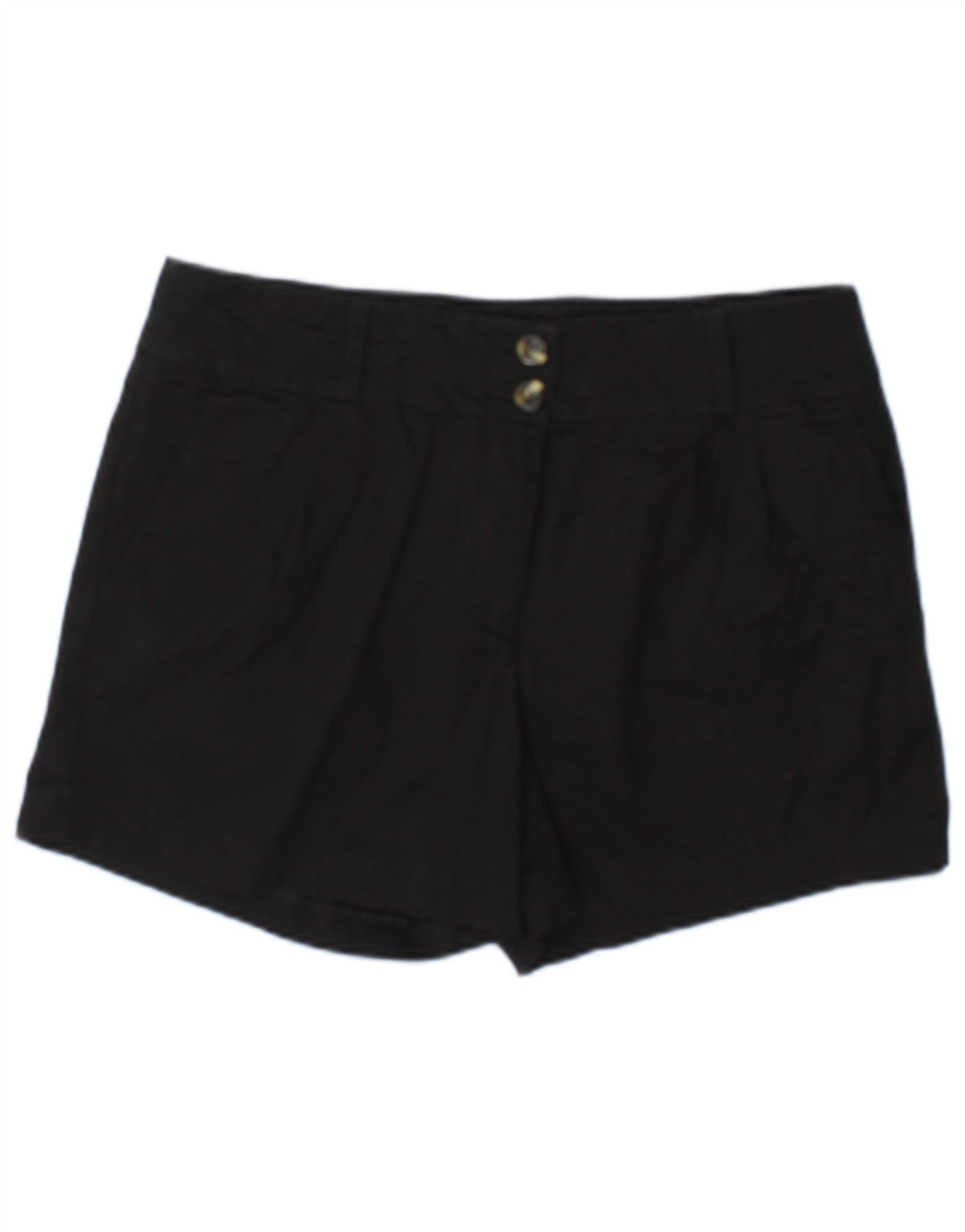 Damskie spodenki chino Oasis UK 12 Medium W32, czarna bawełna