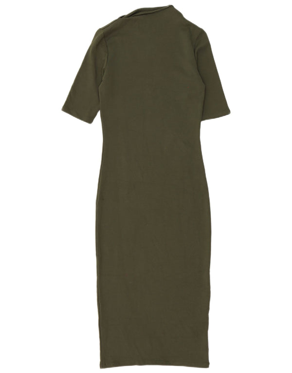 Damska obcisła sukienka Zara UK 10 Small Khaki