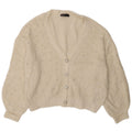 Marks & Spencer Damski sweter oversize UK 16, duży w kolorze złamanej bieli