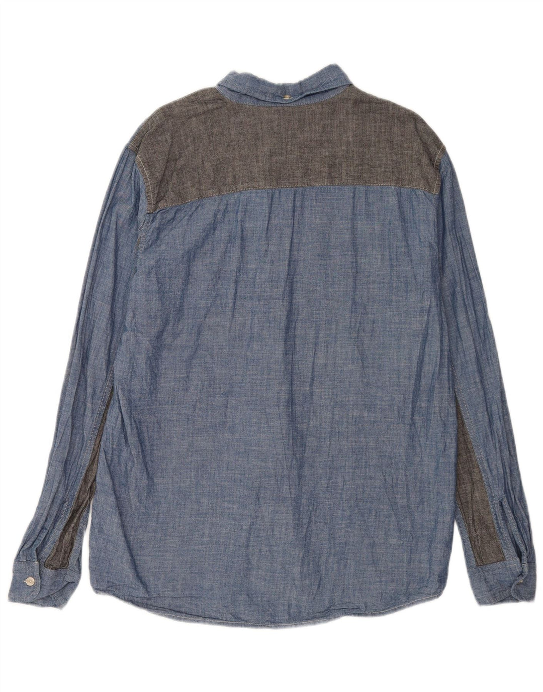 Koszula męska Carhartt XL, niebieska, bawełniana z blokami kolorów