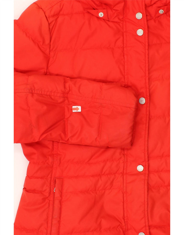 TOMMY HILFIGER Womens Padded Jacket UK 16 Large Red Polyester Vintage Tommy Hilfiger and Second-Hand Tommy Hilfiger from Messina Hembry 