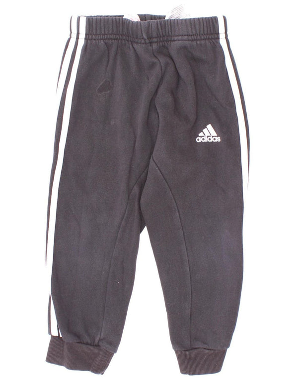 Spodnie dresowe Adidas Baby Boys Joggers 18-24 miesięcy, czarna bawełna