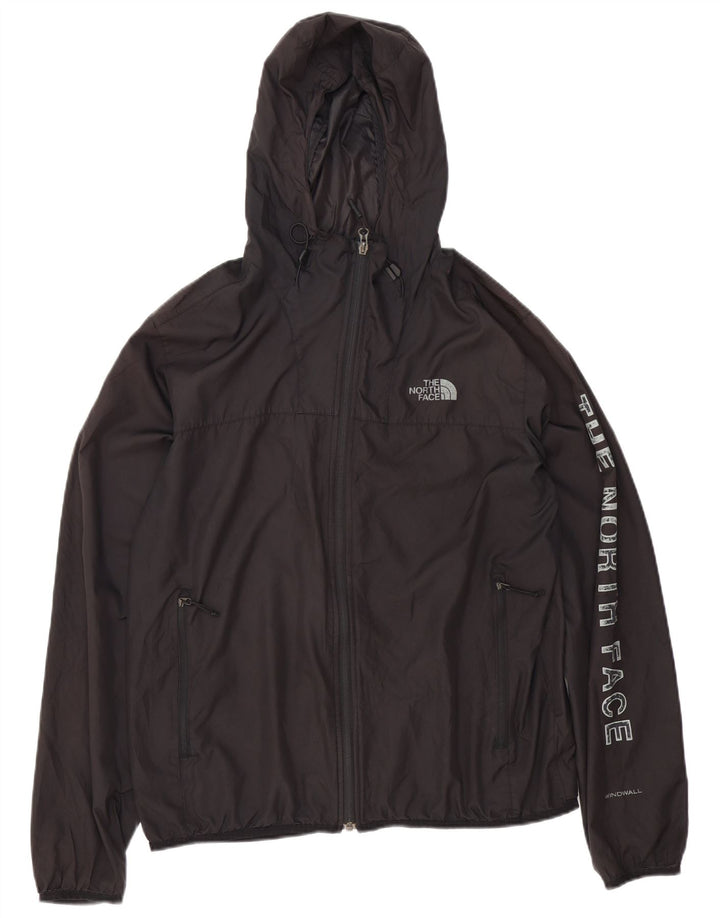 Męska kurtka przeciwdeszczowa z kapturem The North Face, UK 38, średni czarny poliester
