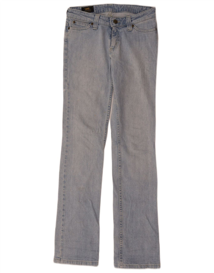 Damskie jeansy Lee Maddox Slim W28 L33 Niebieskie bawełniane
