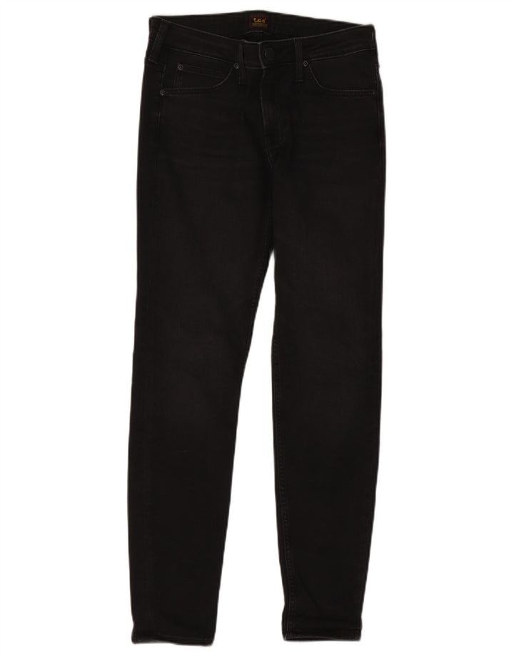 Damskie jeansy Lee Skinny W28 L27 Szara bawełna