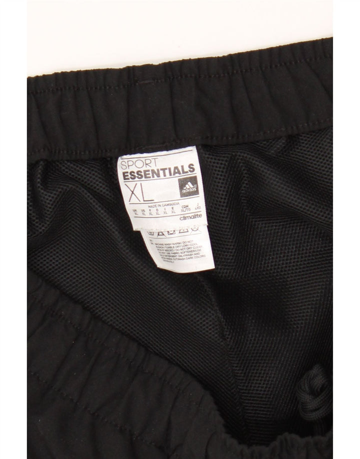 Męskie spodenki sportowe Adidas Climalite XL, czarne, poliestrowe
