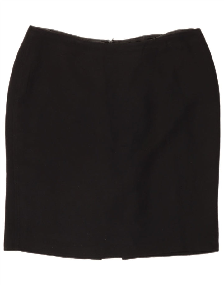 Marks & Spencer Damska spódnica mini ołówkowa UK 20 2XL W40 Czarny poliester