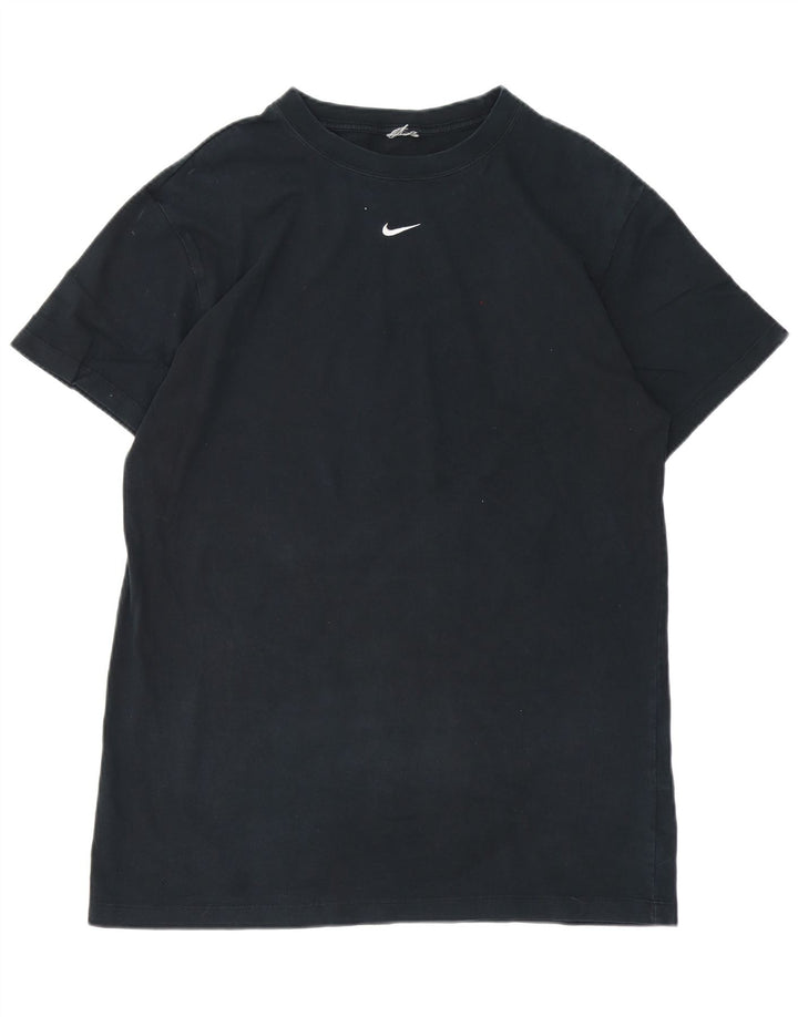 Męski T-shirt NIKE, duży, granatowy, bawełniany