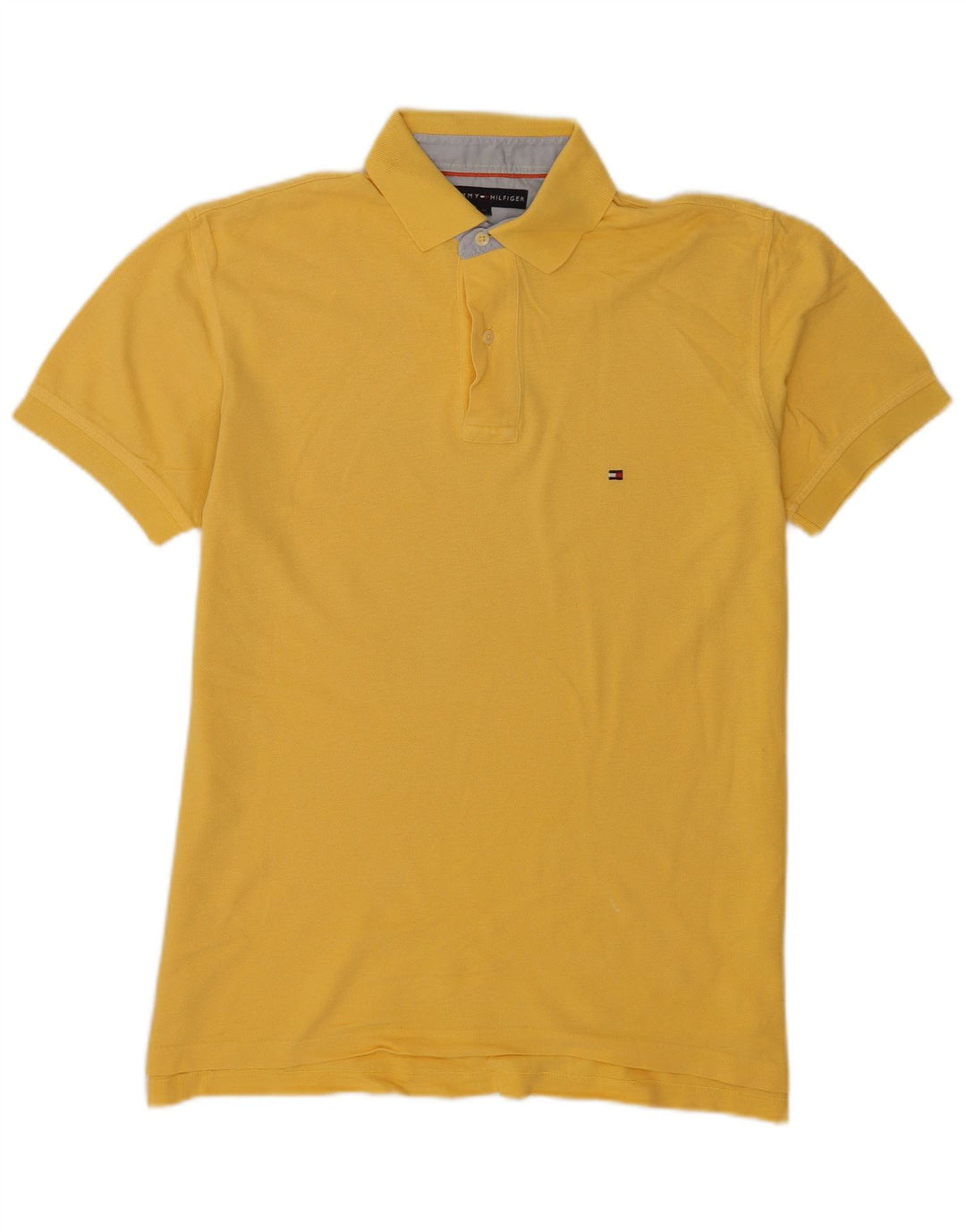 Męska koszulka polo Tommy Hilfiger w kolorze średniożółtym