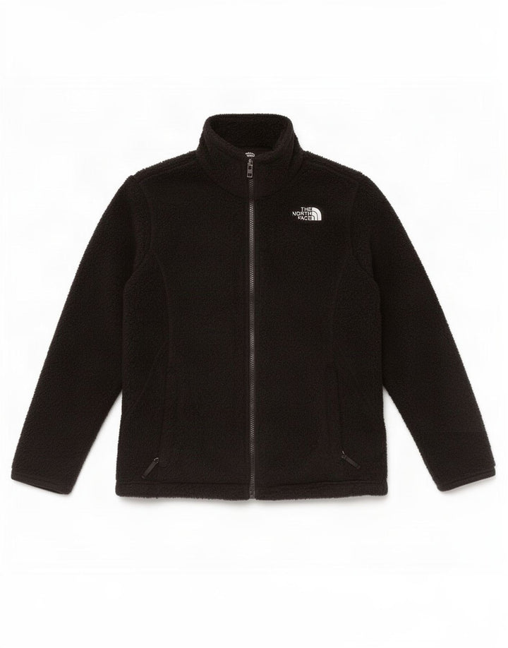 Kurtka polarowa The North Face dziewczęca na 14-15 lat, duża, czarna, poliestrowa