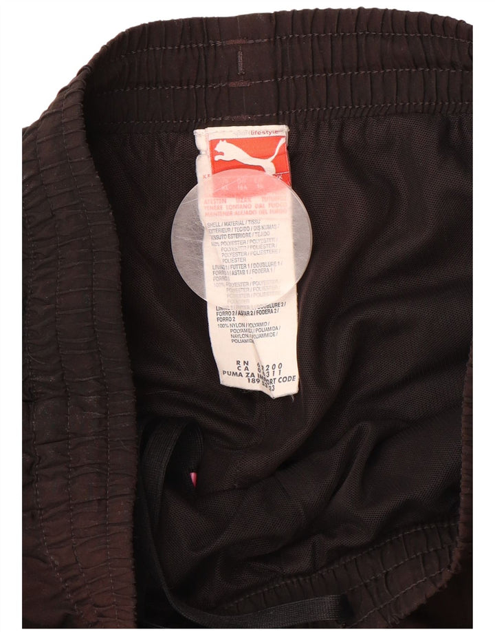 Chłopięce spodnie dresowe PUMA 15-16 lat, czarny poliester