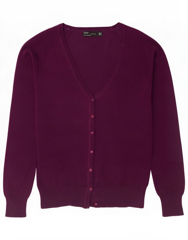 Sweter damski Zara UK 14 średni fiolet