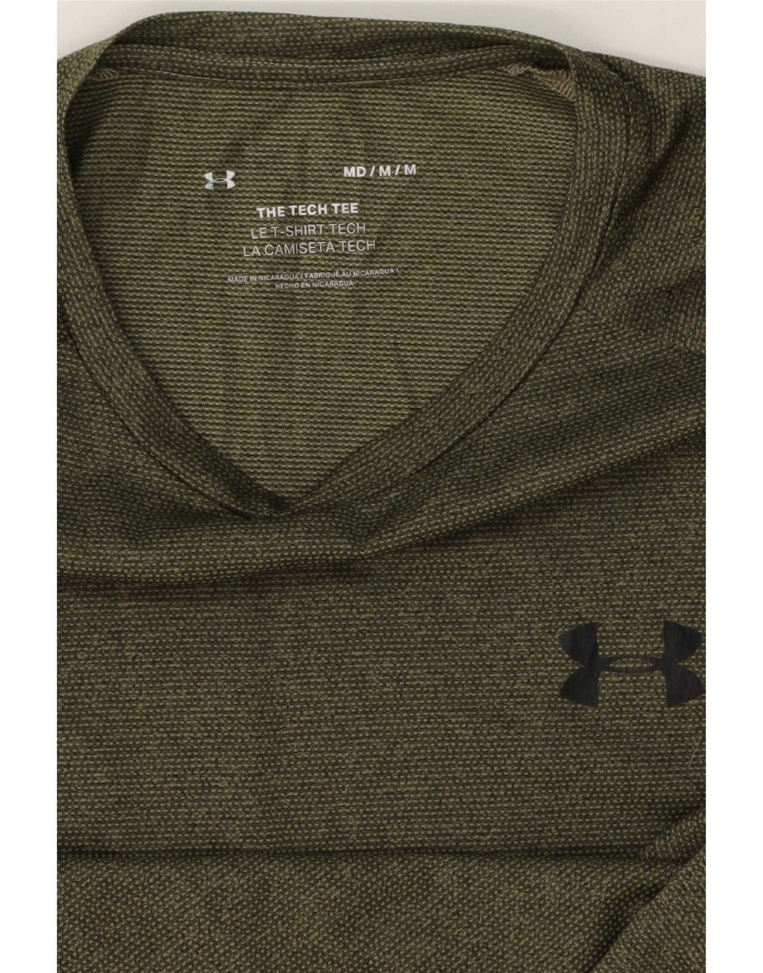 Męska koszulka t-shirt Under Armour, kolor średni zielony