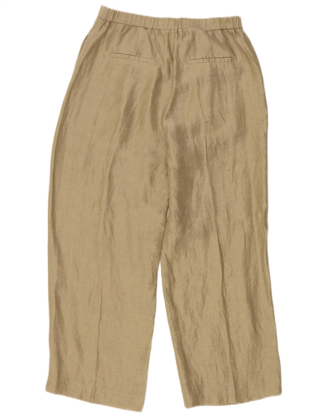 Spodnie damskie Massimo Dutti Straight Chino EU 40 Medium W30 L28 Beżowe