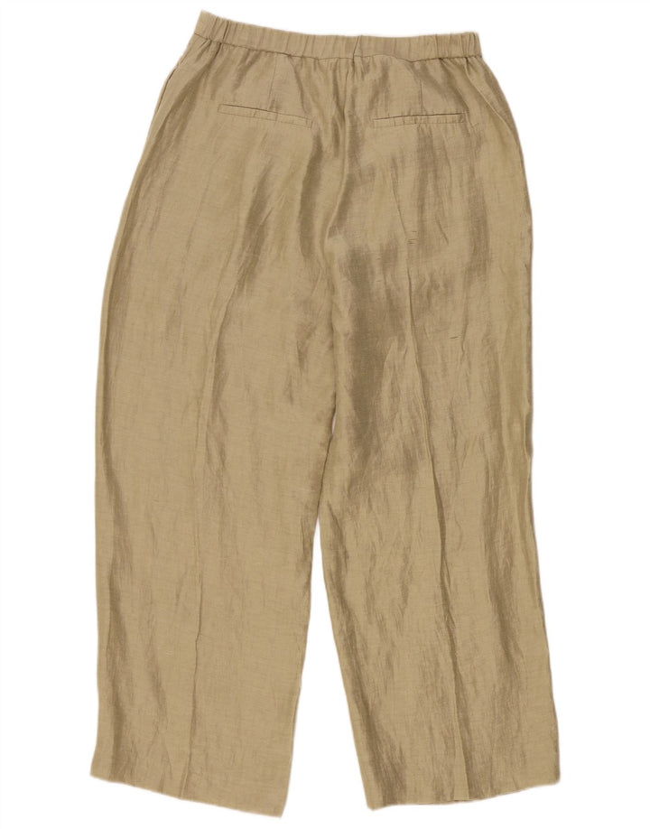 Spodnie damskie Massimo Dutti Straight Chino EU 40 Medium W30 L28 Beżowe