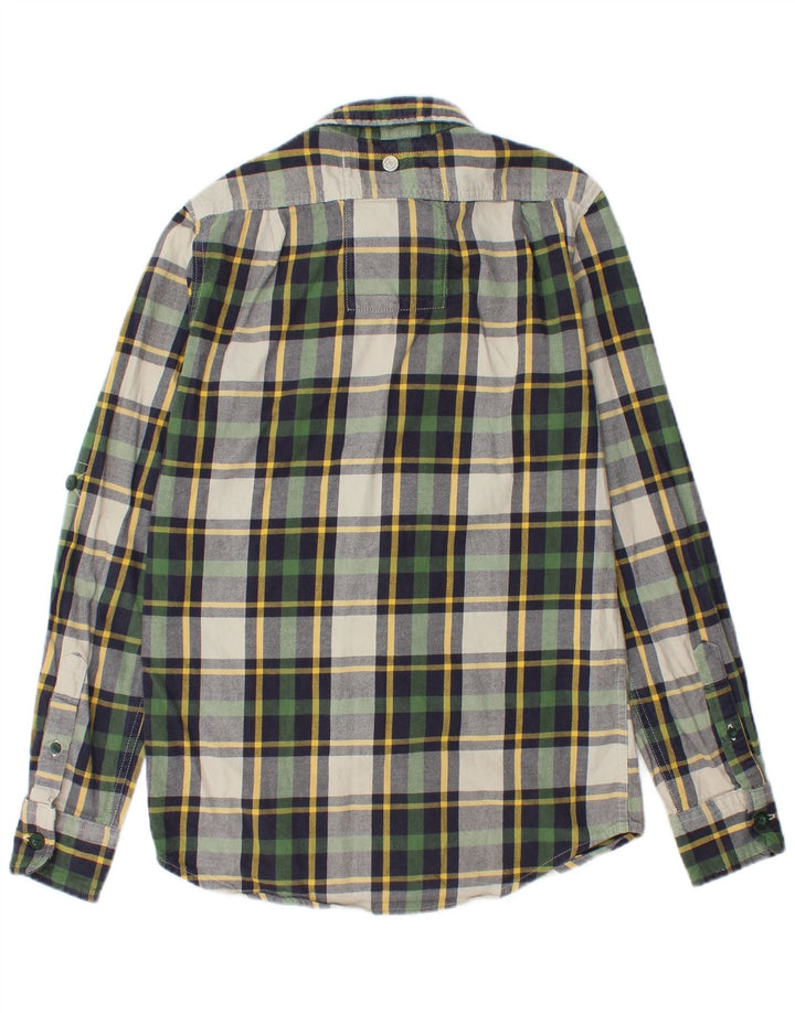 Męska koszula flanelowa Superdry Classics w małą wielokolorową kratkę