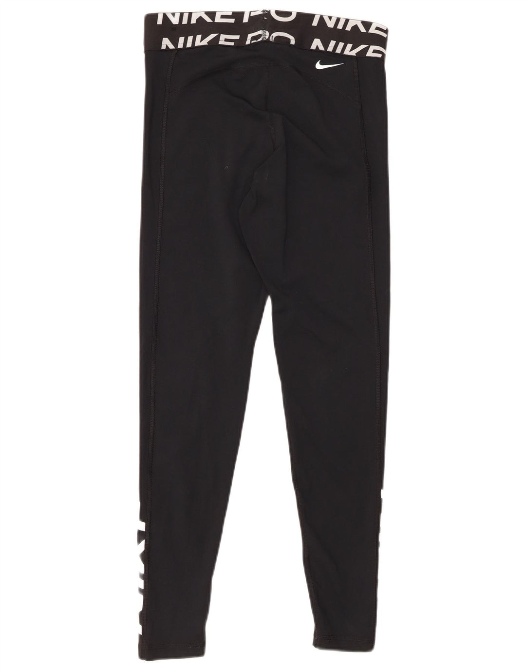 Damskie legginsy NIKE Dri Fit Graphic UK 12, średni czarny poliester