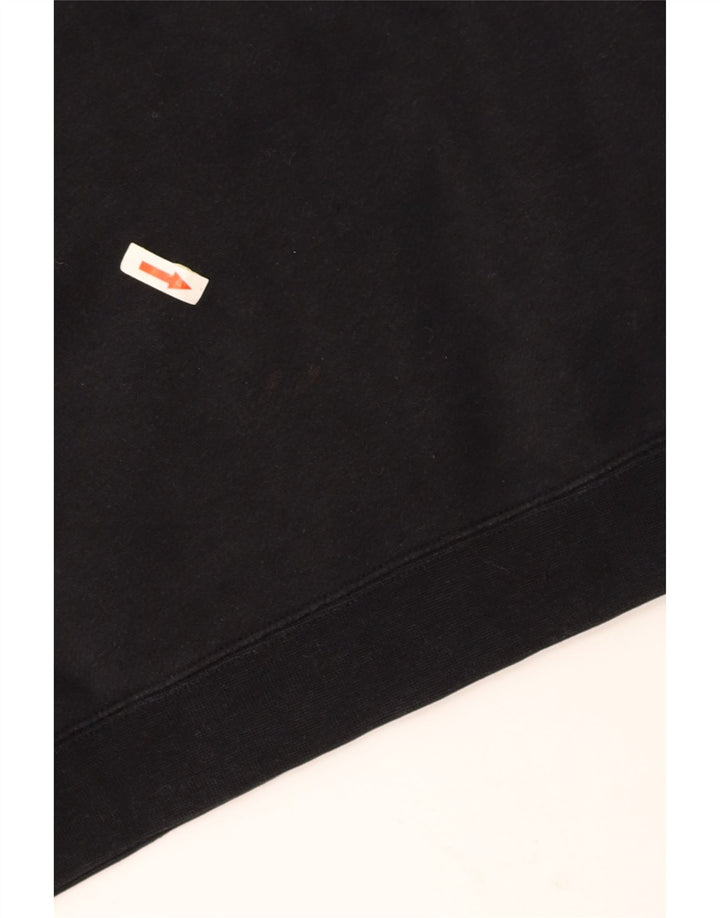 Damska bluza NIKE Crop Oversize z grafiką, UK 10, mała czarna