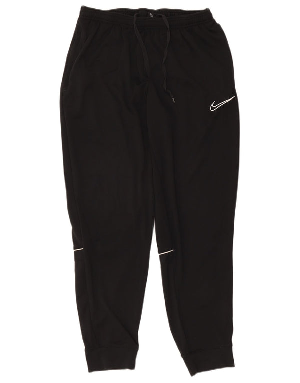 Damskie spodnie dresowe Nike Dri Fit Joggers UK 14, duże, czarne, poliestrowe