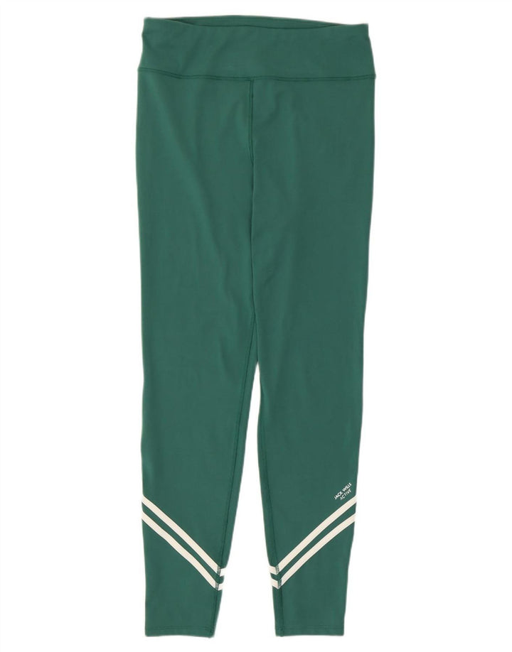 Legginsy damskie Jack Wills UK 14, duże, zielone, poliestrowe