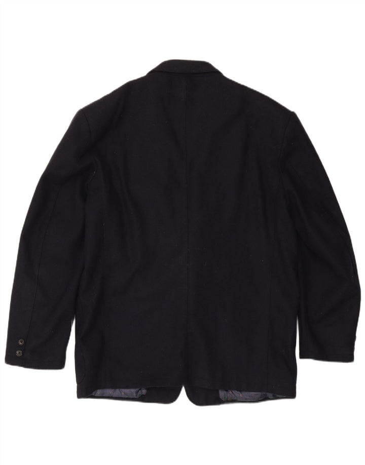 Męska marynarka Carrera zapinana na 2 guziki UK 42 XL Granatowa wełna