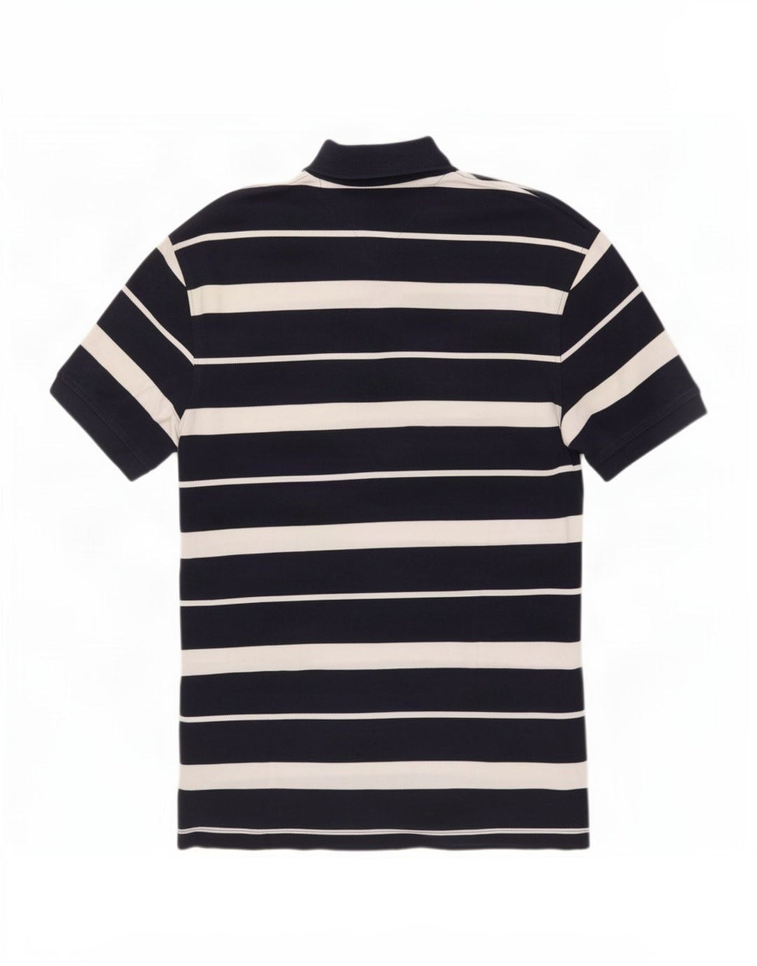 Męska koszulka polo Tommy Hilfiger w duże granatowe paski